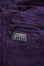 Load image into Gallery viewer, 'Web' Jeans Purple