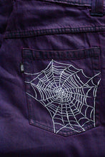 Load image into Gallery viewer, 'Web' Jeans Purple