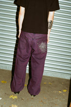 Load image into Gallery viewer, 'Web' Jeans Purple