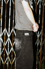 Load image into Gallery viewer, 'Web' Jeans Black