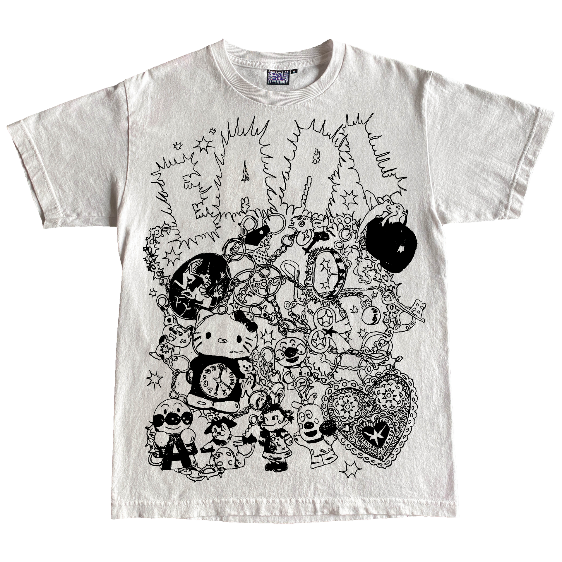 Earl skateboard tシャツ　M キティ Things' T-Shirt White – Earl Skateboards