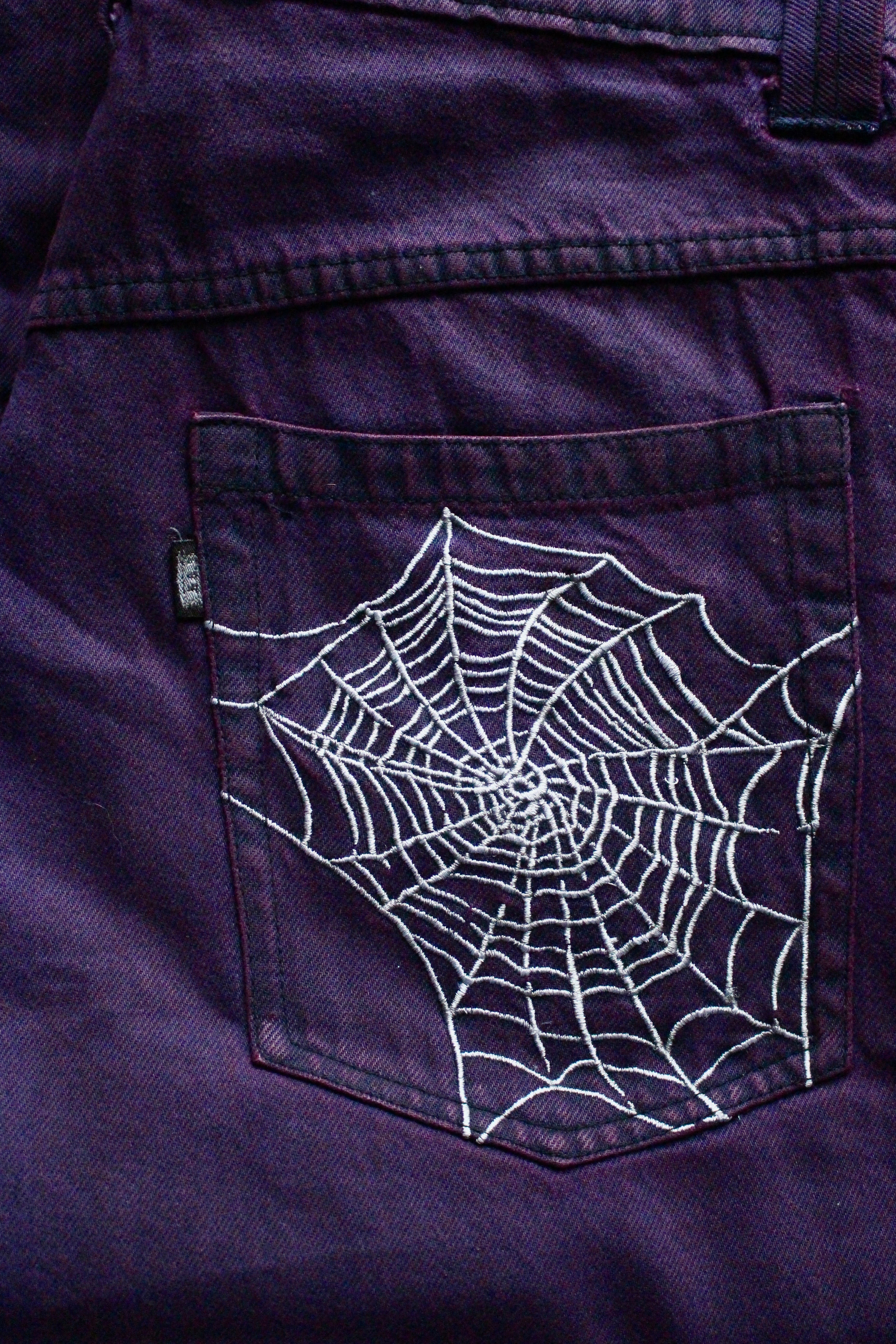 'Web' Jeans Purple