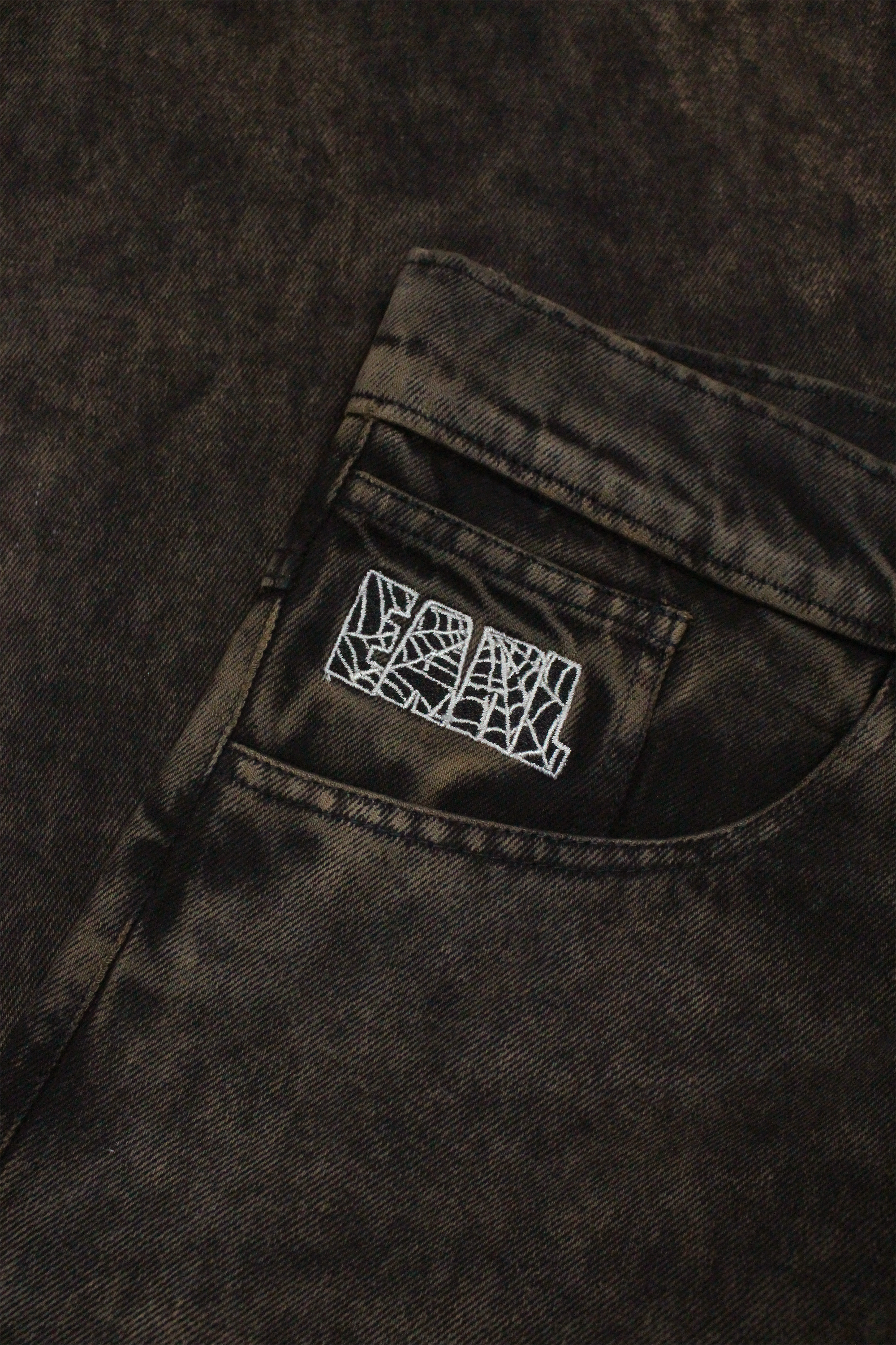 'Web' Jeans Washed Brown