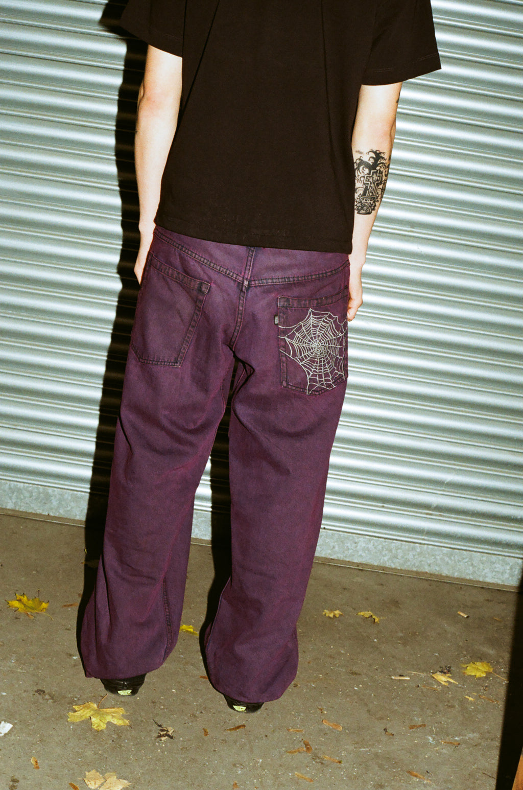 Jeans 'Web' Morados