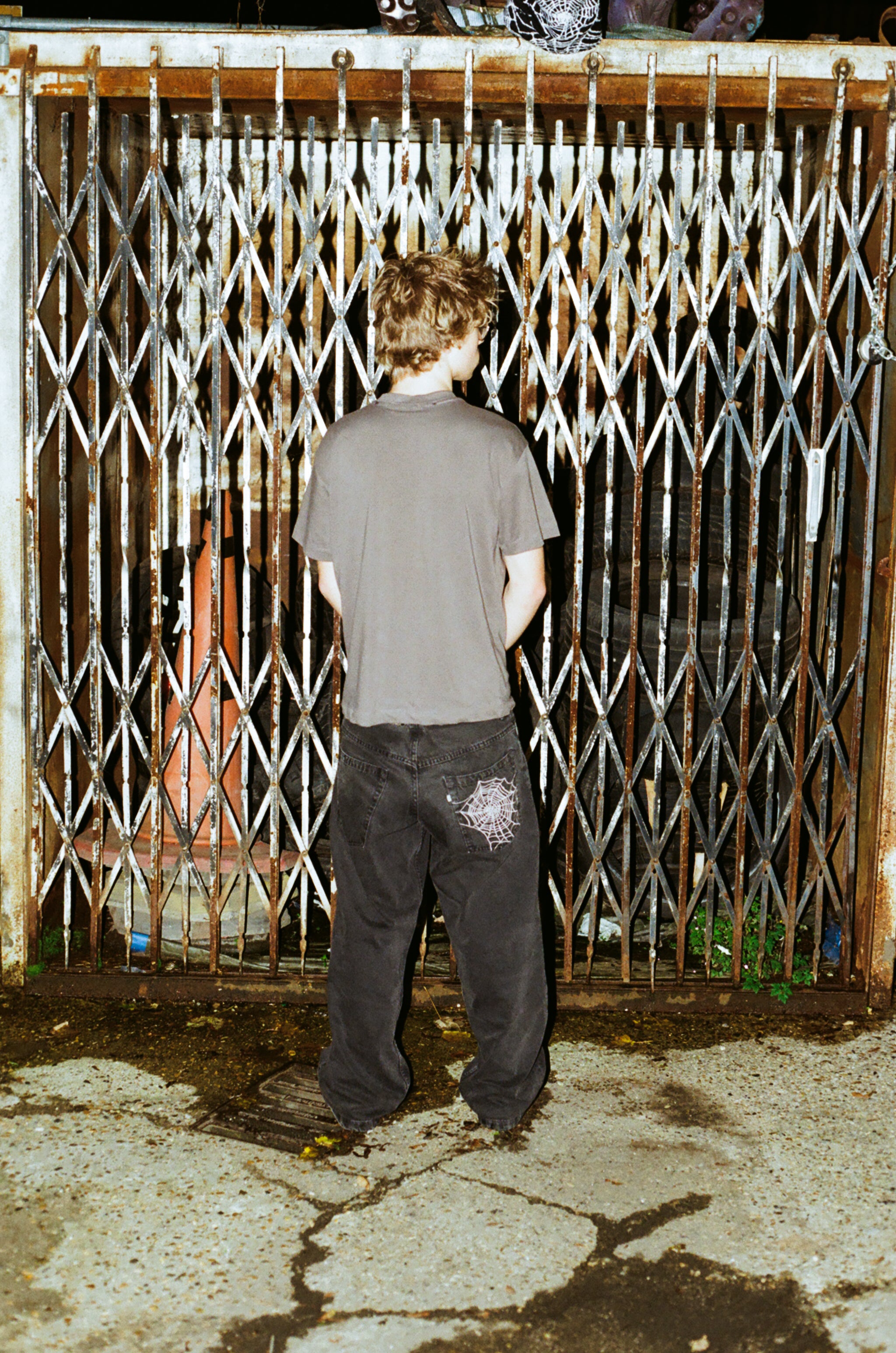 'Web' Jeans Black