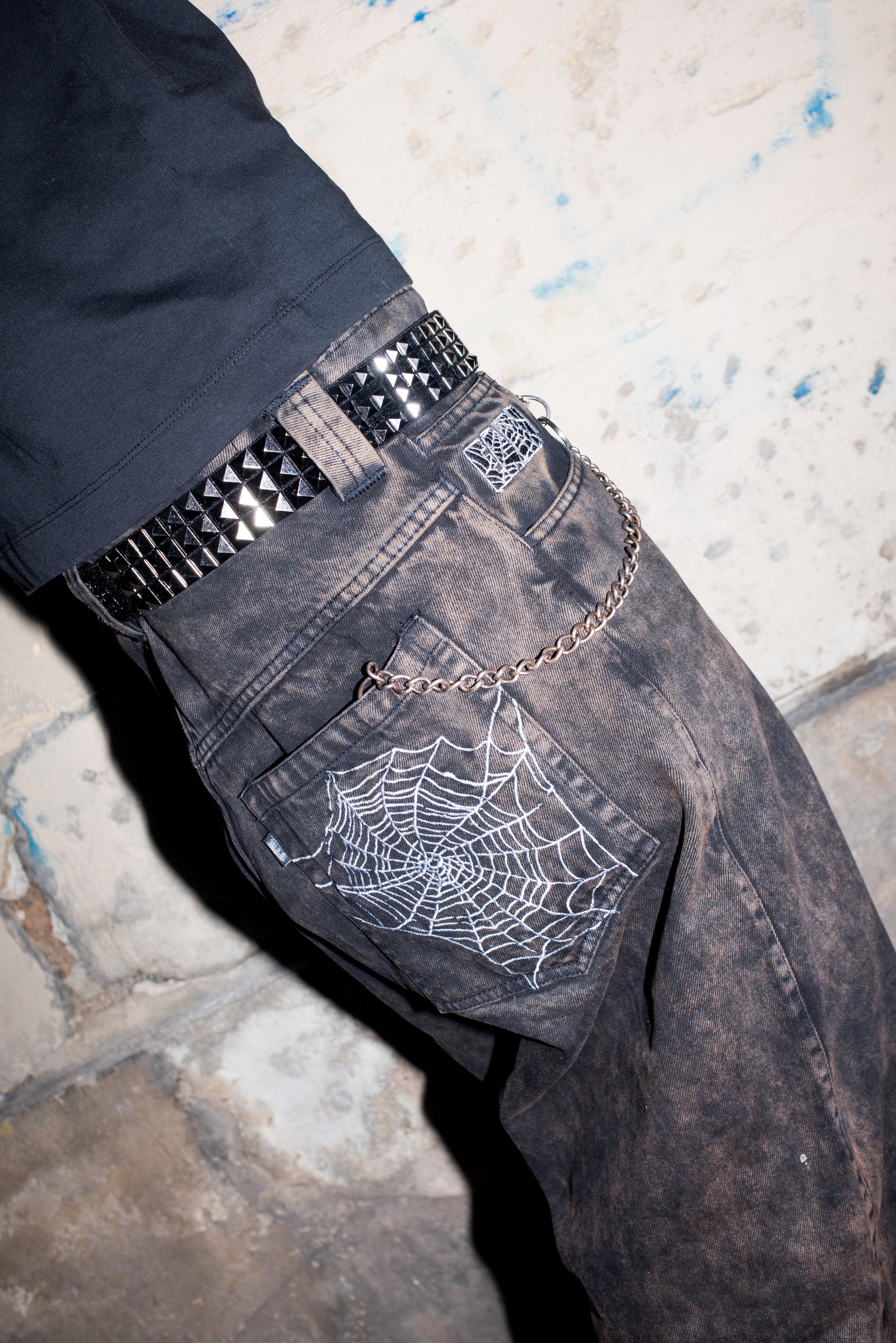 パンツ EARL SKATEBOARDS Web Jeans Black S Web' Jeans Black – Earl Skateboards