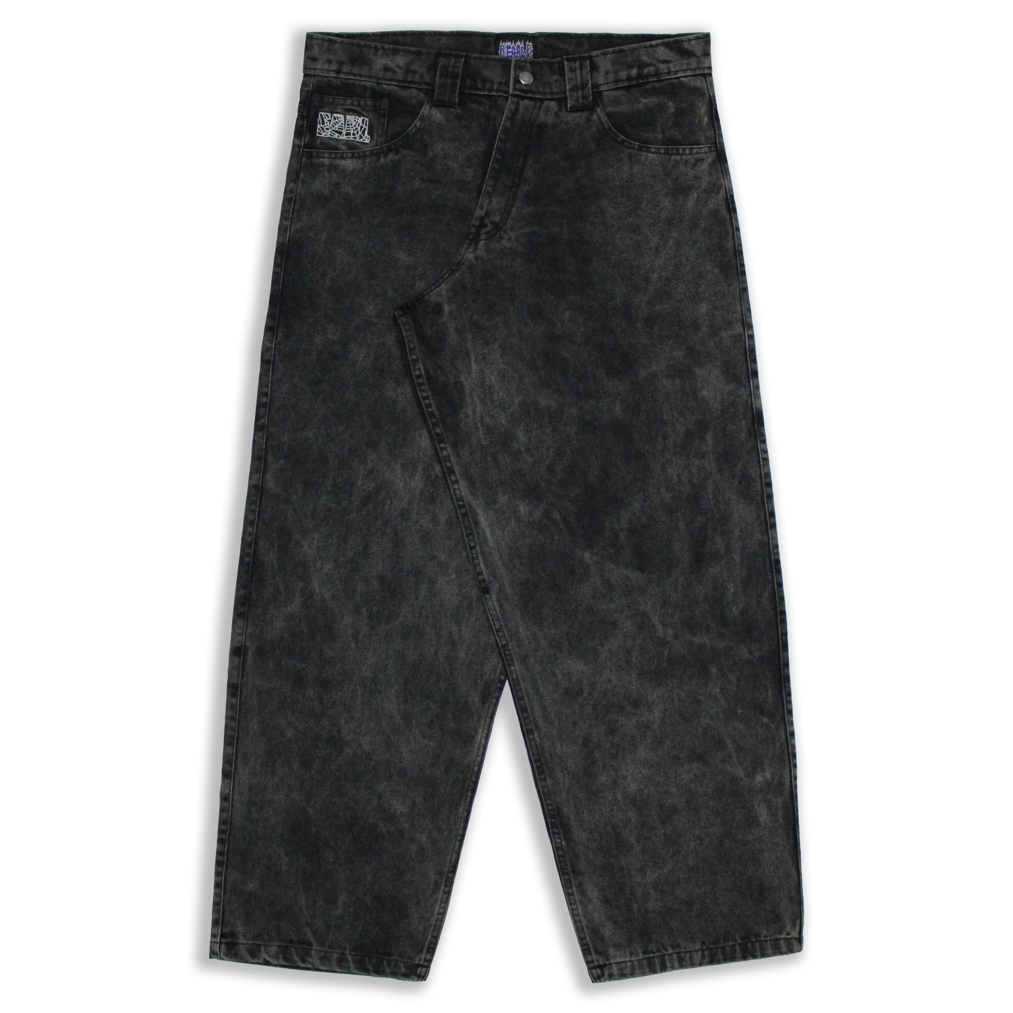 earl skateboards デニム S washed black Web' Jeans Washed Black – Earl Skateboards