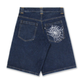 'Web' Shorts Blue