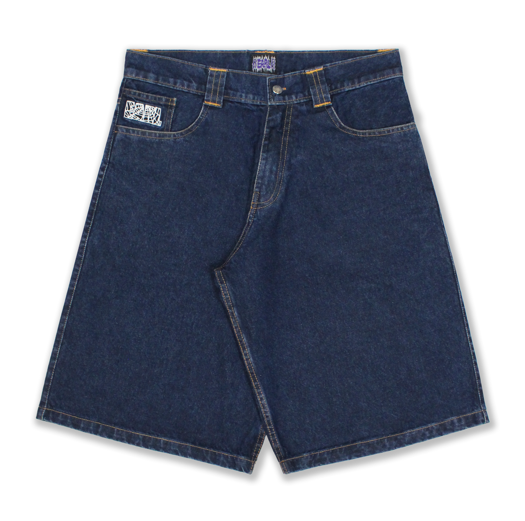 'Web' Shorts Blue