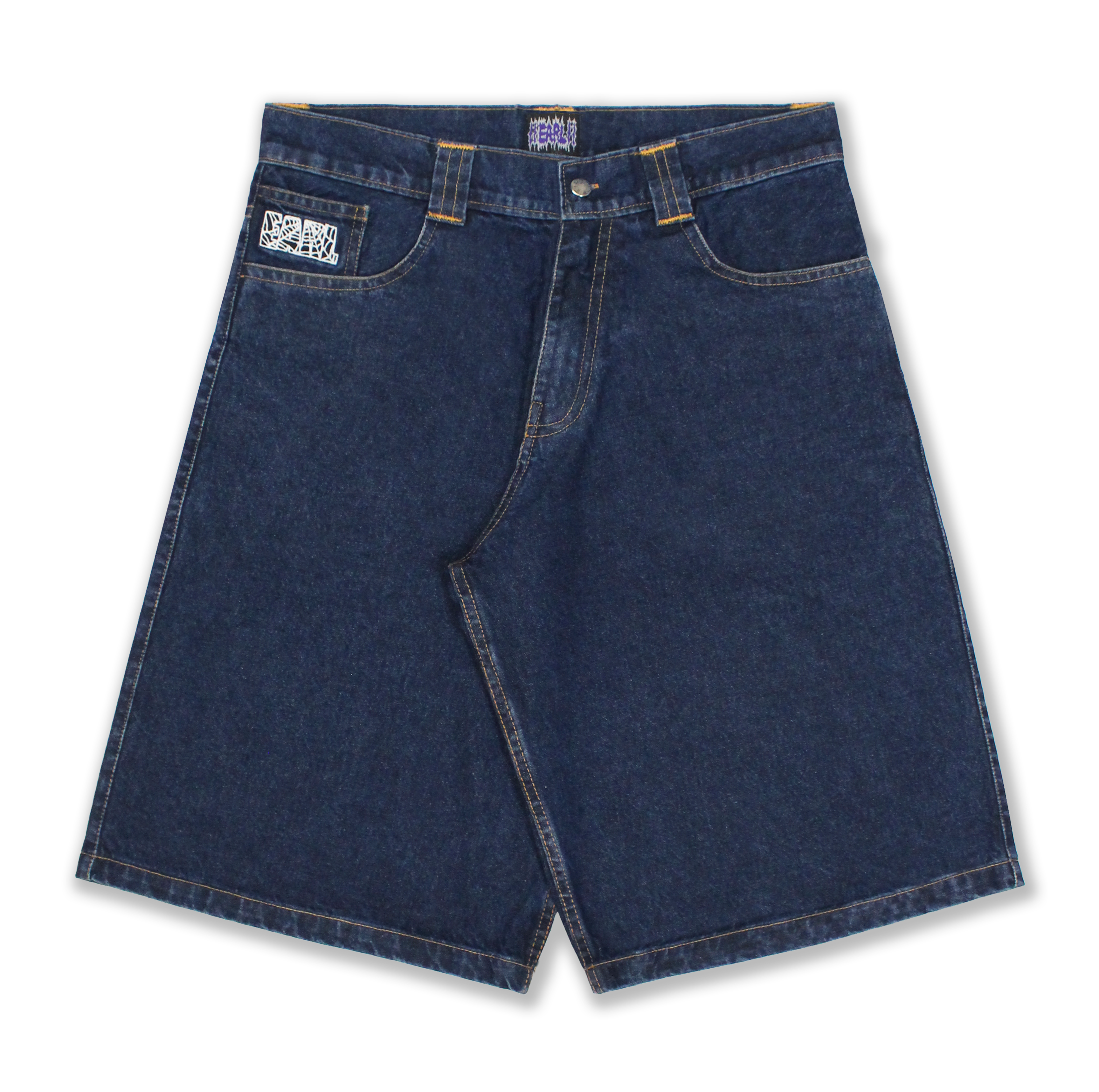 'Web' Shorts Blue