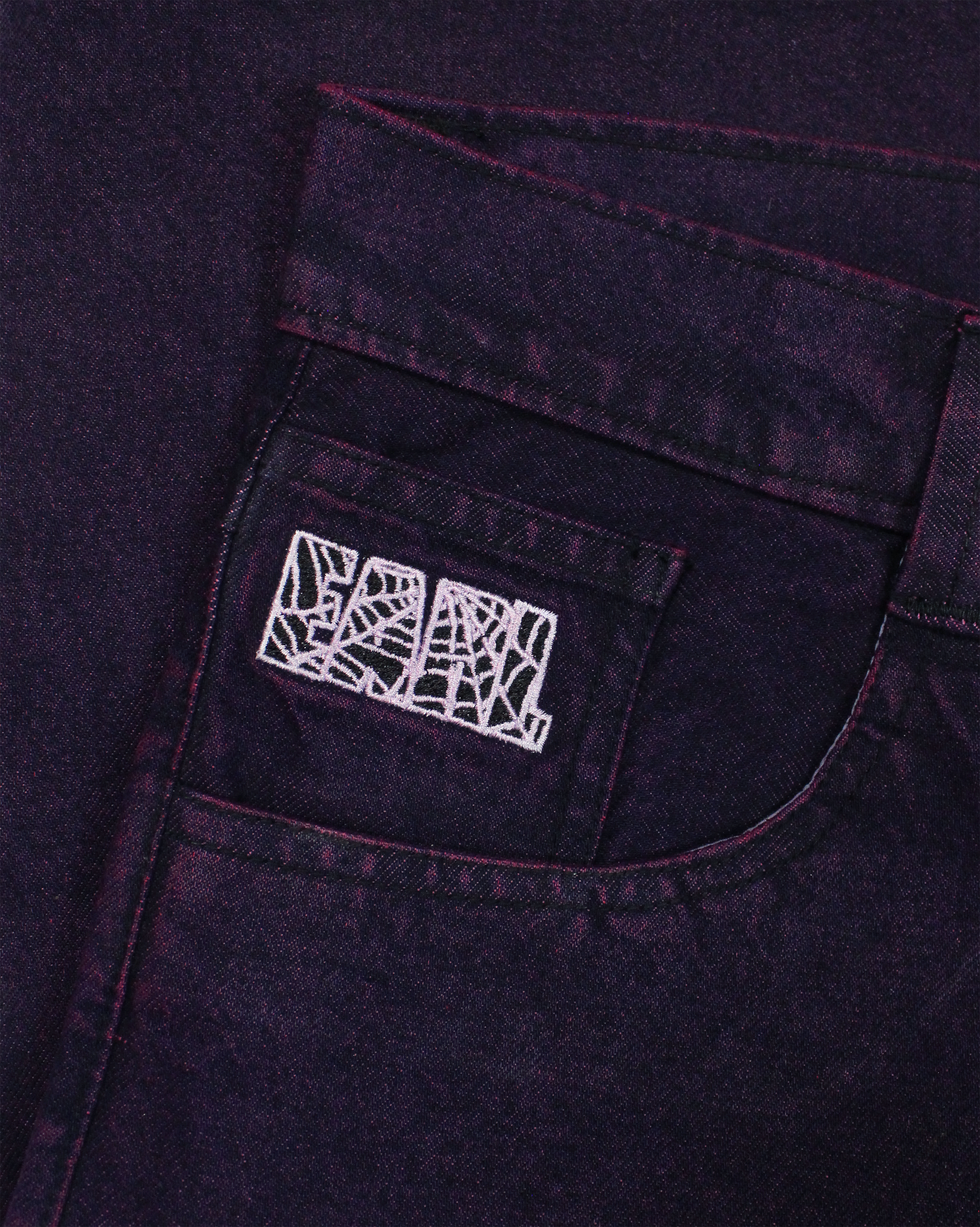 'Web' Shorts Purple