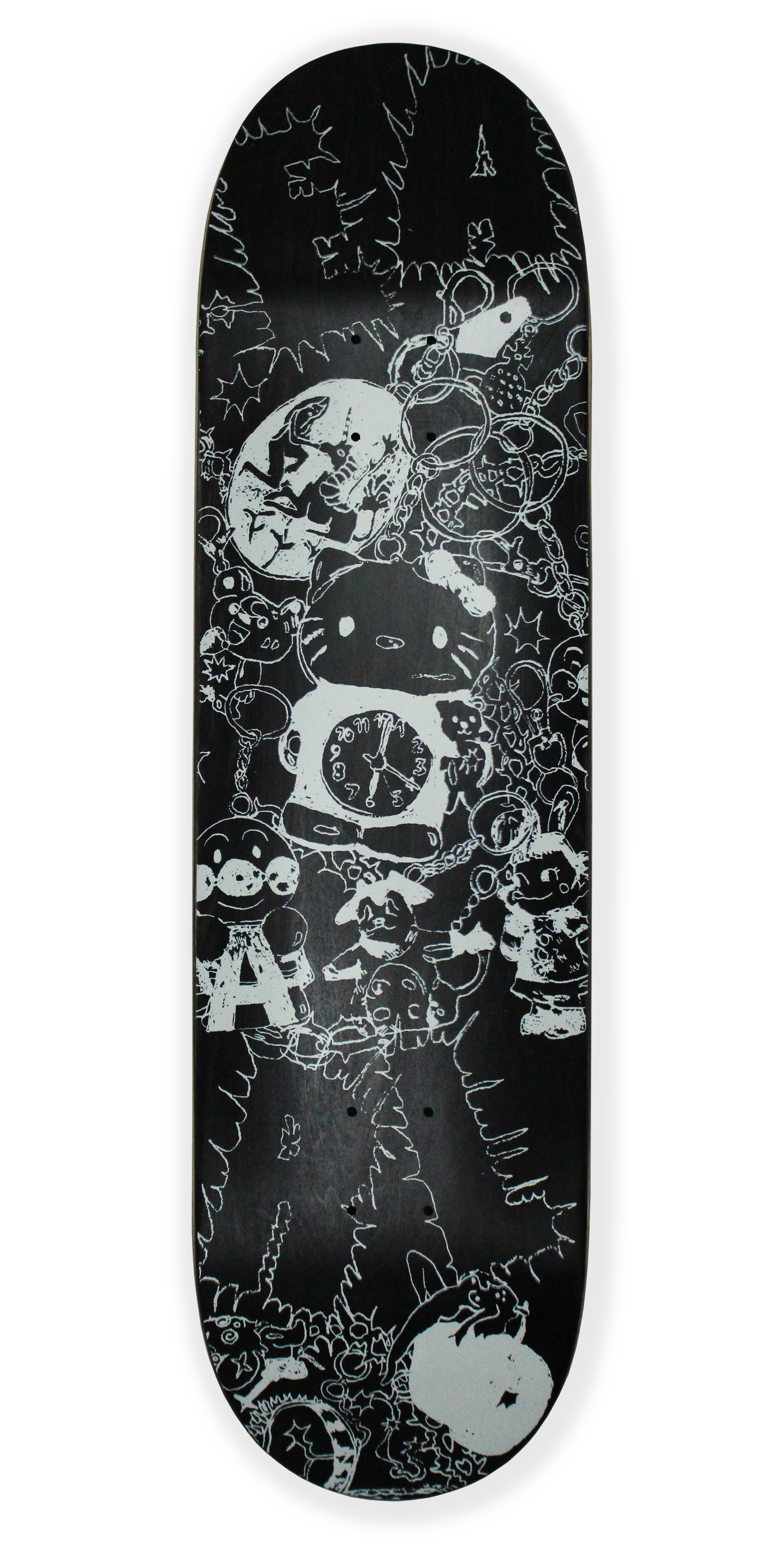 Keychain' Deck Black – Earl Skateboards