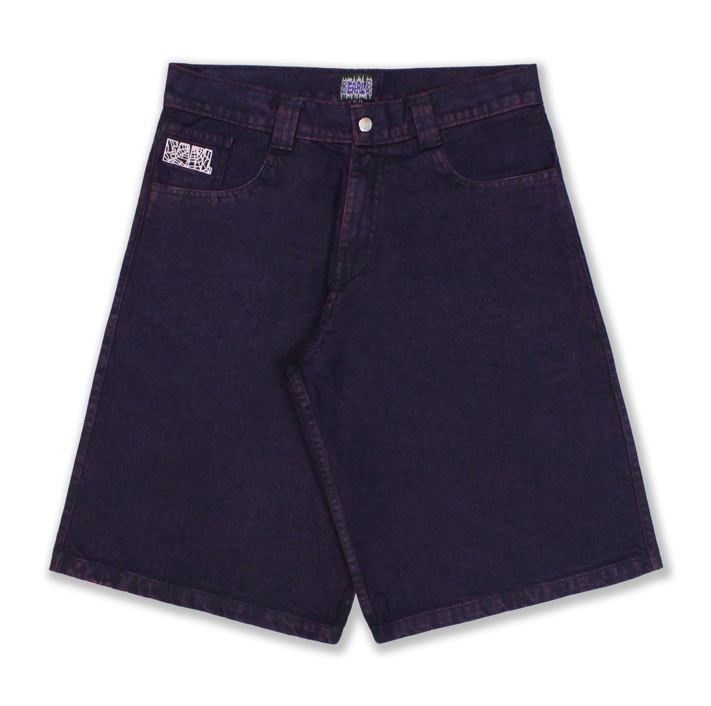 'Web' Shorts Purple