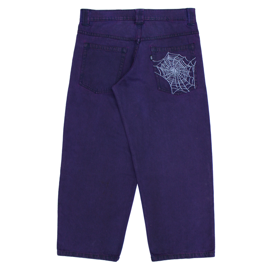 'Web' Jeans Purple