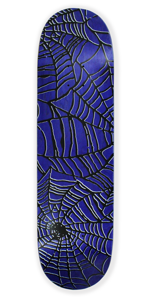 earl skateboards ‘Web’ Deck Purple　8.25 Web' Deck Purple – Earl Skateboards